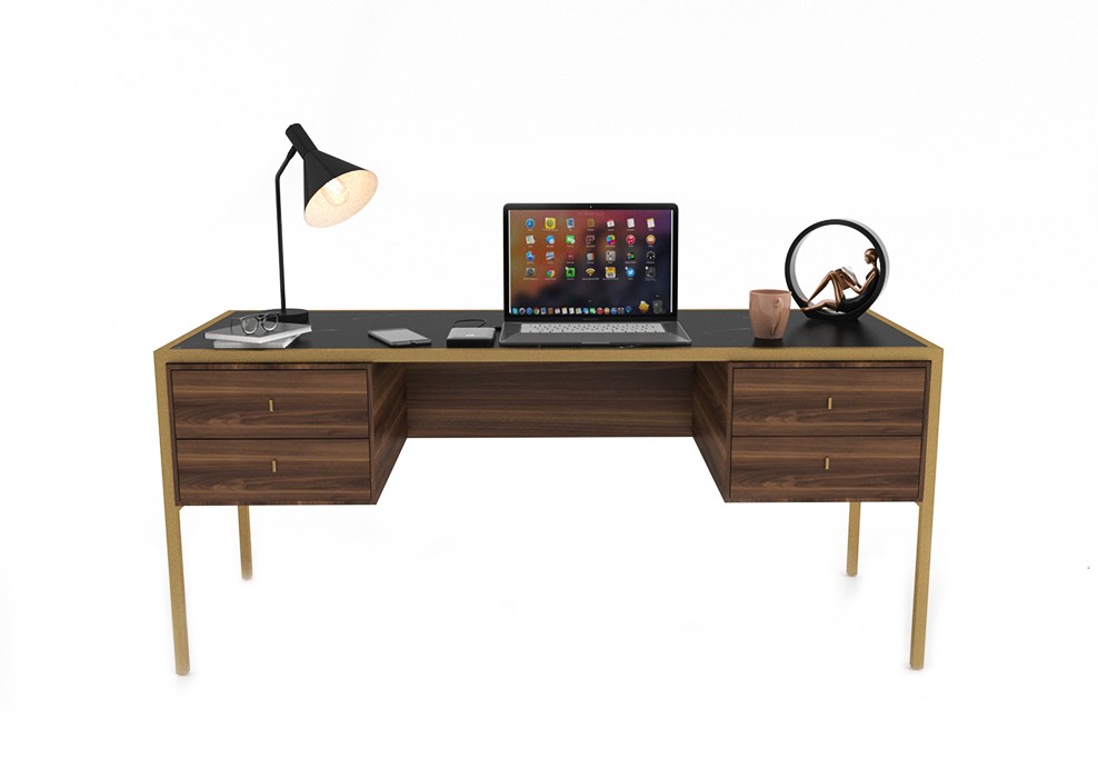 HOME&OFFICE BARGE DESK