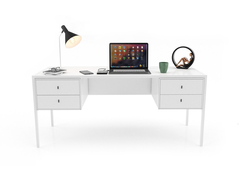 HOME&OFFICE BARGE DESK