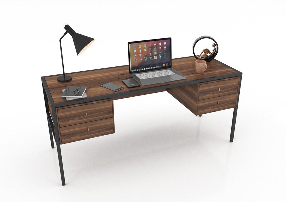 HOME&OFFICE BARGE DESK