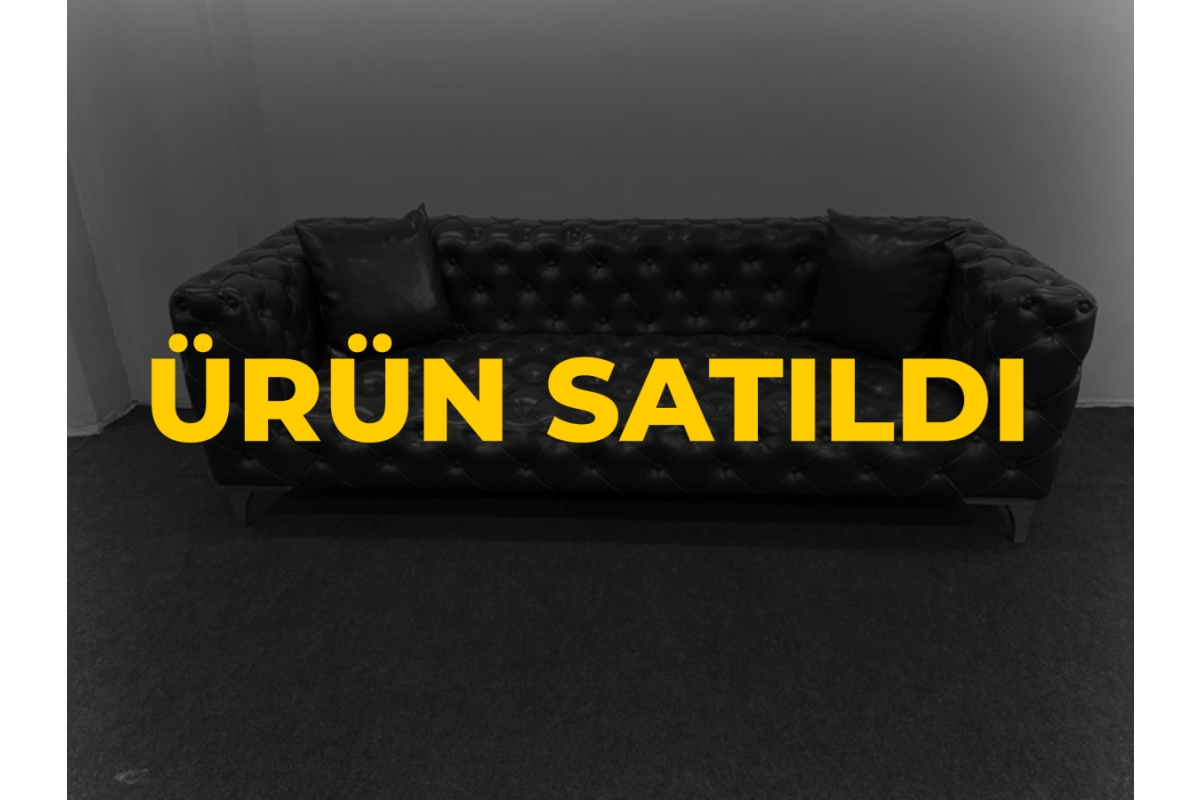 İMAJ DİKİŞLİ ÜÇLÜ KANEPE - OUTLET - ANKARA