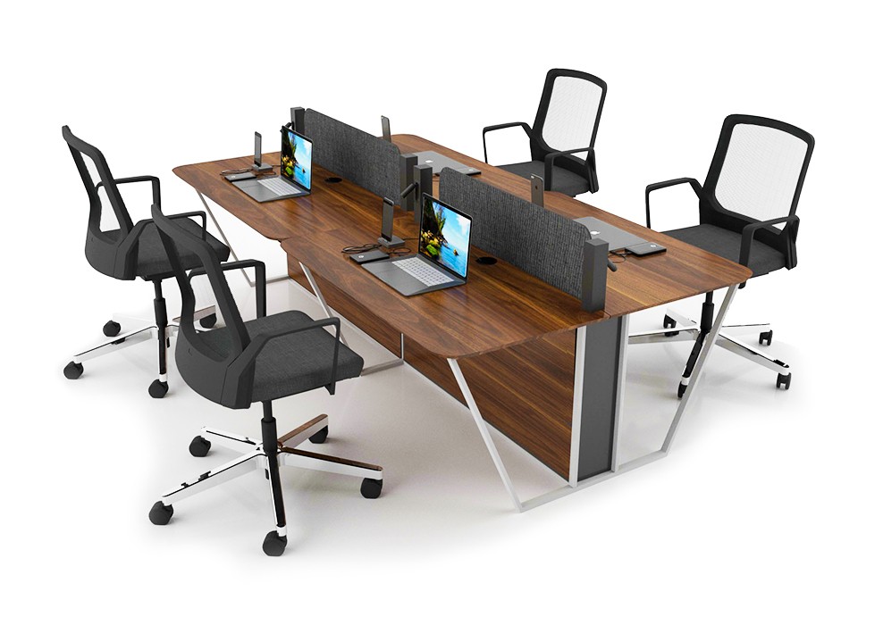 KUBA 4 PERSON WORKSTATION DESK