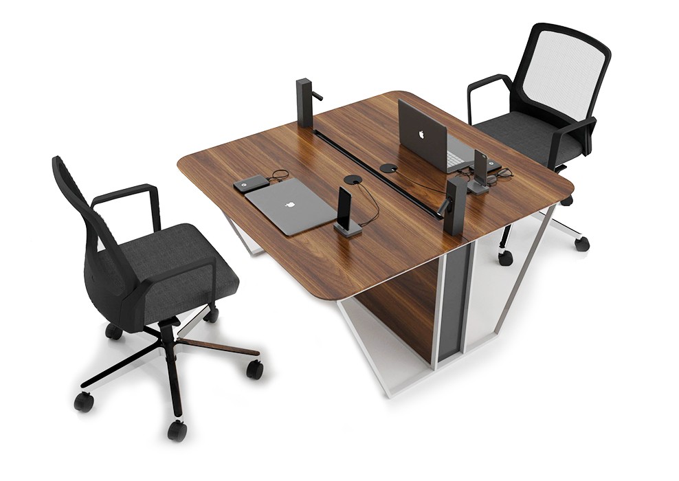 KUBA 2 PERSON WORKSTATION DESK