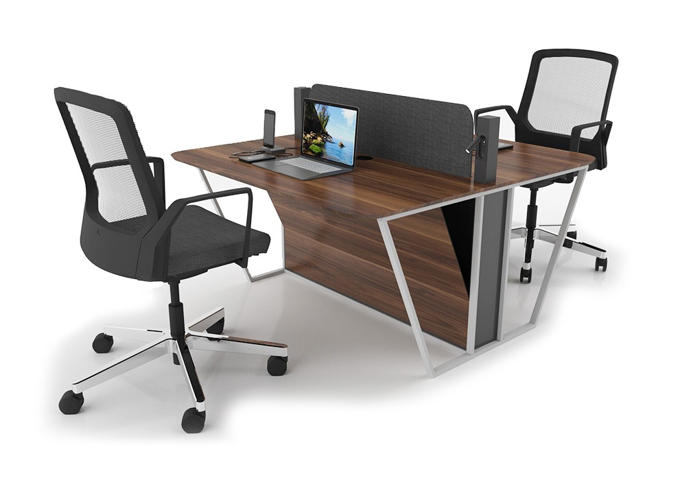 KUBA 2 PERSON WORKSTATION DESK