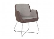 EKIN GUEST CHAIR METAL X LEG - EKN 03 201