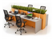 GARDEN DÖRTLÜ WORKSTATION