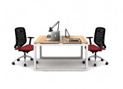 MDF 2 PERSON WORKSTATION DESK