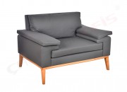 NOVA WOODEN SINGLE SOFA