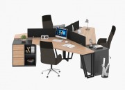 TRIO ÜÇLÜ WORKSTATION