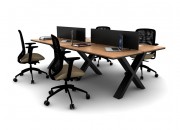 X WORKSTATION 4 PERSONNES