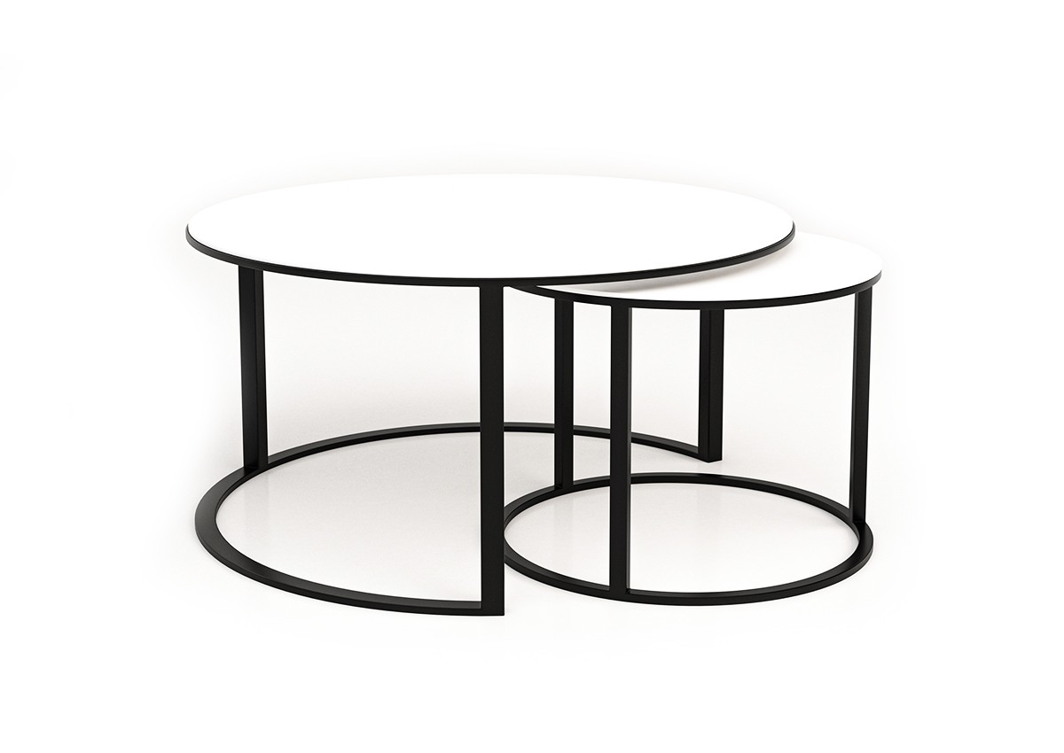 LILA DOUBLE ROUND TABLE