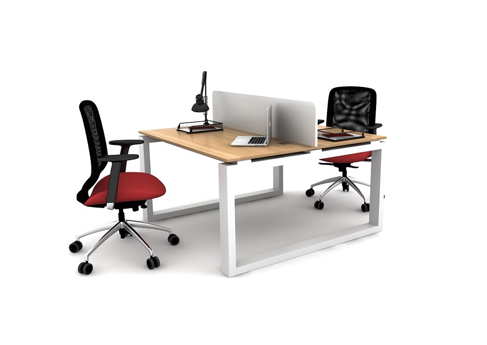 MDF 2 PERSON WORKSTATION DESK