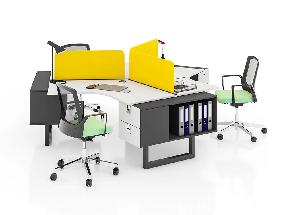 NIL 3 PERSON WORKSTATION DESK