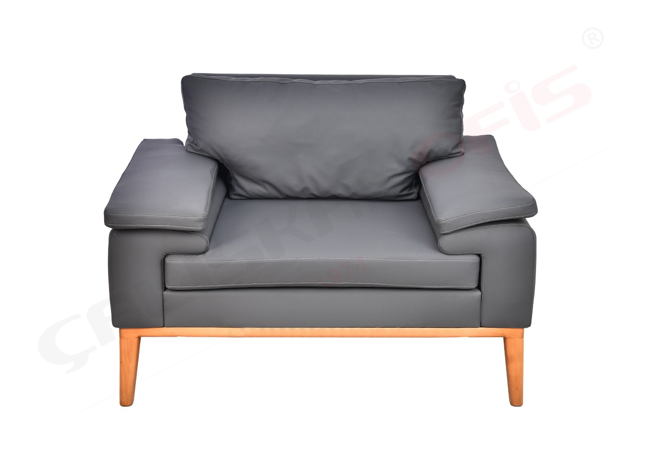 NOVA WOODEN SINGLE SOFA