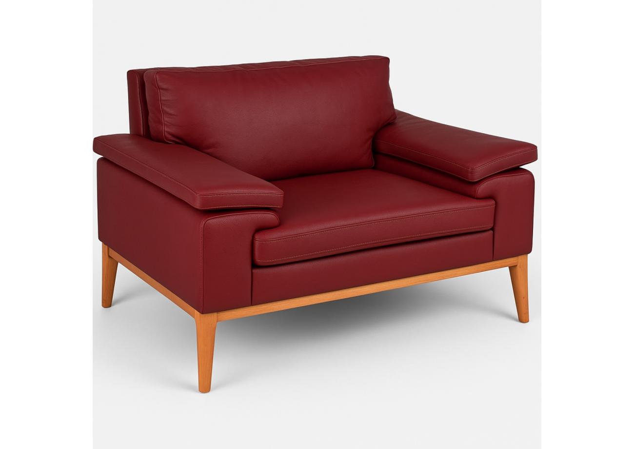 NOVA WOODEN SINGLE SOFA