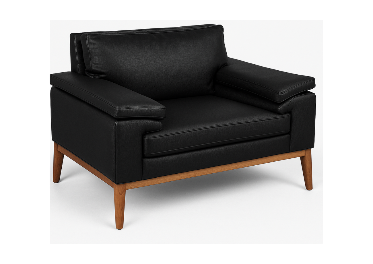 NOVA WOODEN SINGLE SOFA