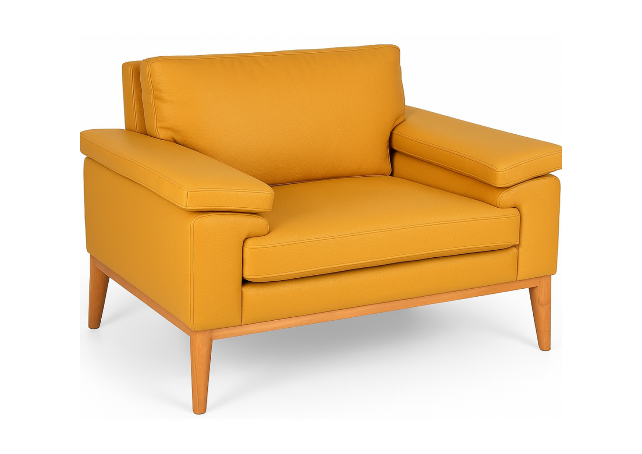 NOVA WOODEN SINGLE SOFA