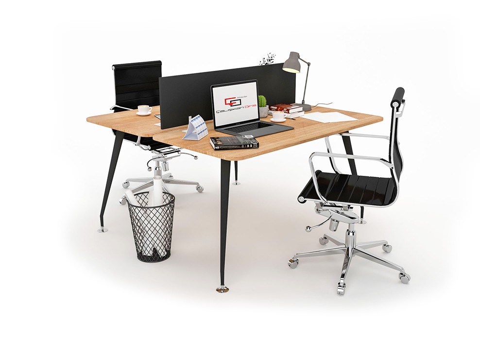 NOVALINE 2 PERSON WORKSTATION DESK