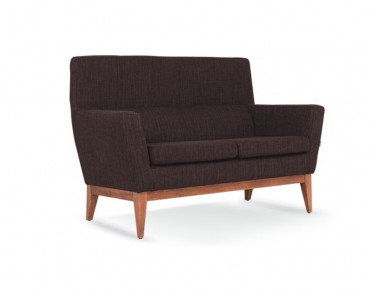 AERO DOUBLE SEAT LOUNGE WOOD FOOT