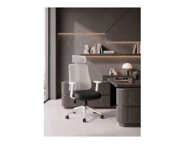 ANKA WHITE OFFICIAL CHAIR