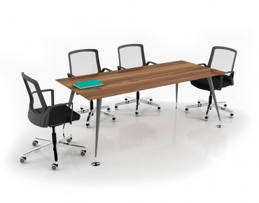 ARCI LACQUERED WOOD MEETING TABLE