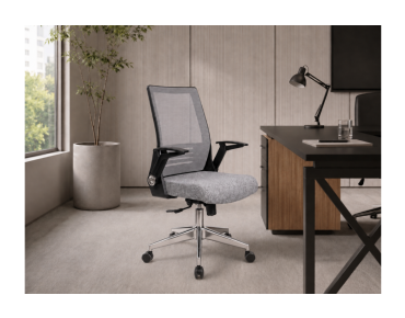 ARİX WORKING / MEETING CHAIR CHROME LEGS