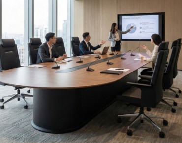 ARK TOPLANTI MASASI - MELAMİN