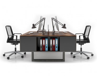 ASTRO 2 PERSON WORKSTATION DESK