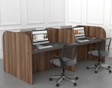 CALL CENTER-4 PERSON WORKSTATION DESK