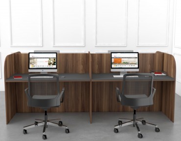 CALL CENTER-4 PERSON WORKSTATION DESK