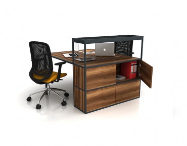 CAZZ 2 PERSON WORKSTATION DESK