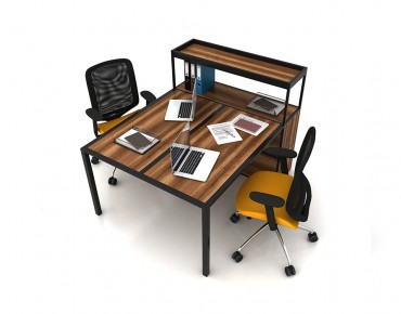 CAZZ 2 PERSON WORKSTATION DESK