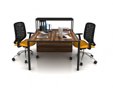 CAZZ 2 PERSON WORKSTATION DESK