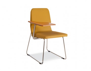 COOL VISITOR CHAIR WITH WRITING PAD-COL-01