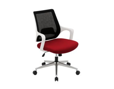 DETİ WORKING CHAIR (WHITE PLASTIC PARTS)