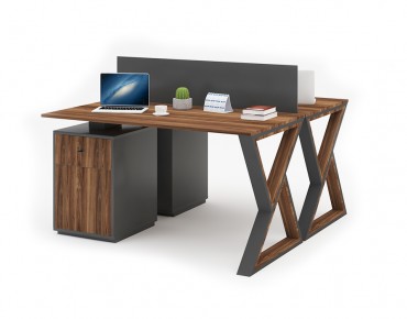 ELF DOUBLE STUDY DESK