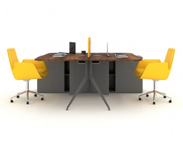 FLORA DOUBLE STUDY DESK