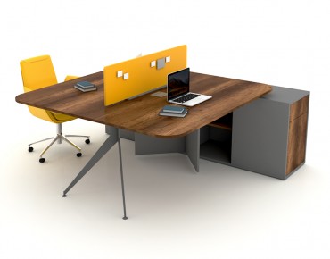 FLORA DOUBLE STUDY DESK