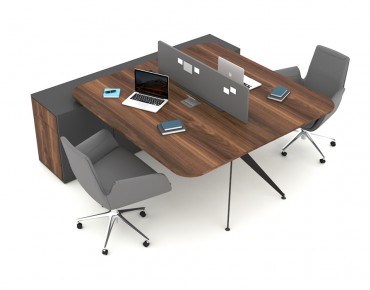 FLORA DOUBLE STUDY DESK