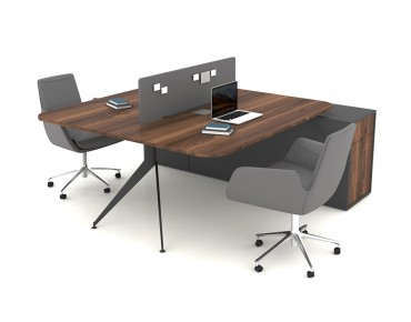 FLORA DOUBLE STUDY DESK