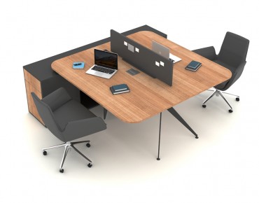 FLORA DOUBLE STUDY DESK