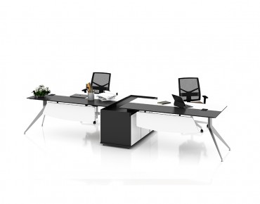 FLORA HORIZONTAL DOUBLE STUDY TABLE