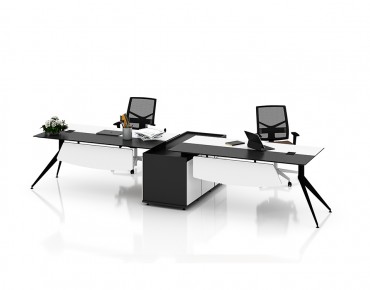 FLORA HORIZONTAL DOUBLE STUDY TABLE