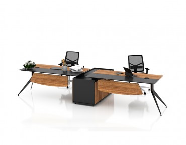 FLORA HORIZONTAL DOUBLE STUDY TABLE