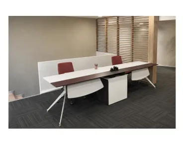 FLORA YATAY İKİLİ ÇALIŞMA MASASI - OUTLET - MODOKO EXCLUSİVE