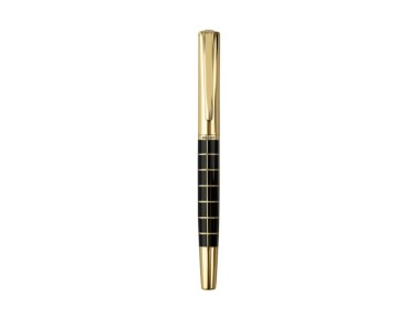 FLOW SİYAH GOLD ROLLER KALEM