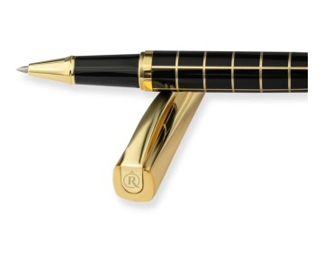 FLOW SİYAH GOLD ROLLER KALEM