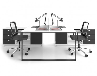 GIFT 2 PERSON WORKSTATION DESK