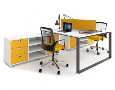 GIFT 2 PERSON WORKSTATION DESK