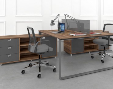 GIFT 2 PERSON WORKSTATION DESK