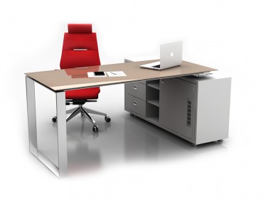 GLASS OFFICE DESK